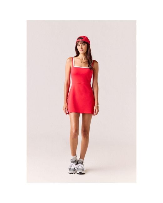 Goldie Byrd Red Cami Dress