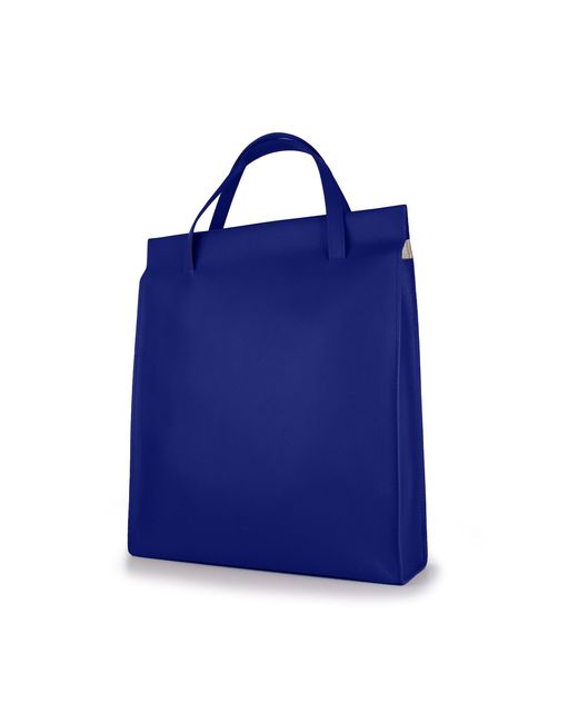godi. Blue Handmade Adjustable Tote Bag