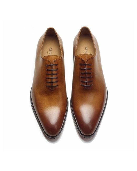 Mariano Shoes Brown Malveira Oxford Cognac for men