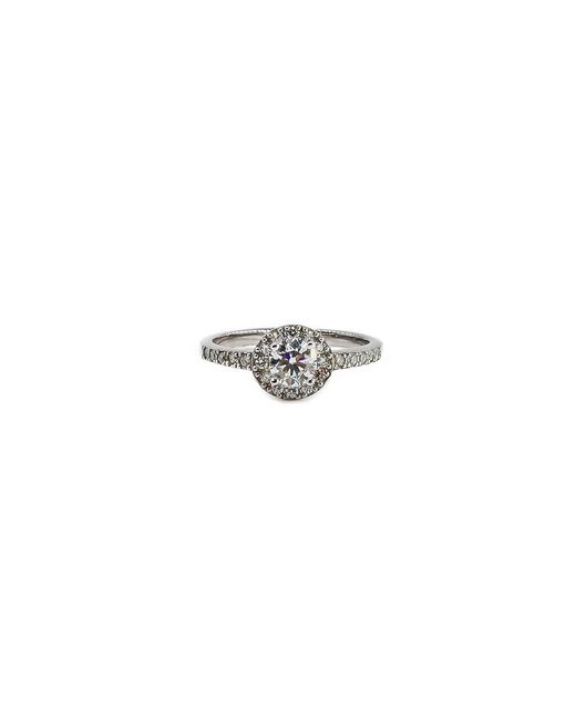 Marteliè White Ring Rosette Diamonds