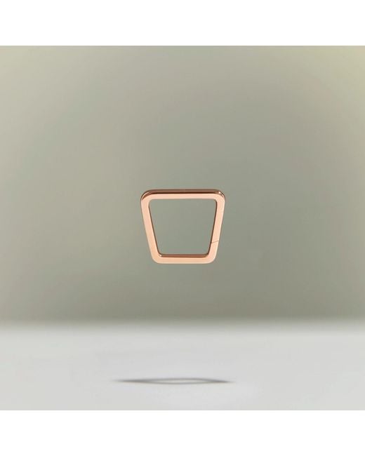 Onia White Trapezoid Ring Lock