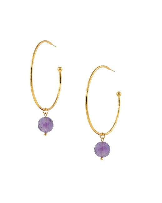Jaredjamin Purple Faceted Quartz Earring Charms
