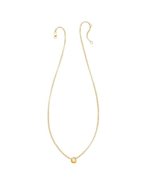 Heather Hawkins Jewelry Metallic Tiny Gemstone Necklace