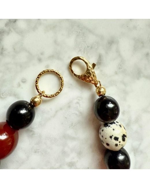 Larsuu Black Midnight Flame Necklace