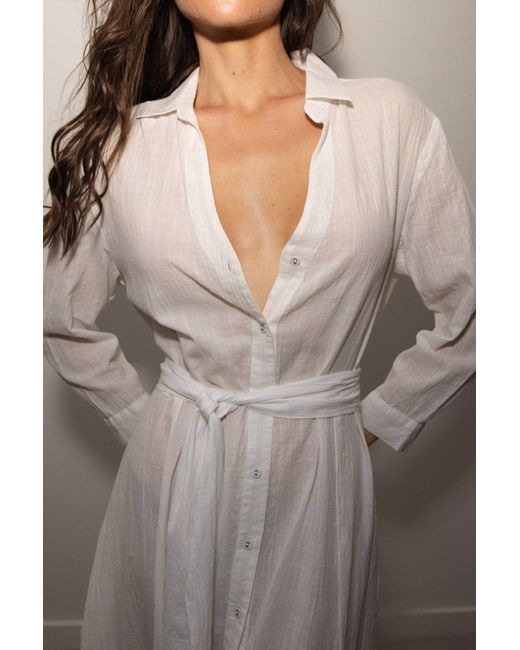 Muche Et Muchette White Nila Dress