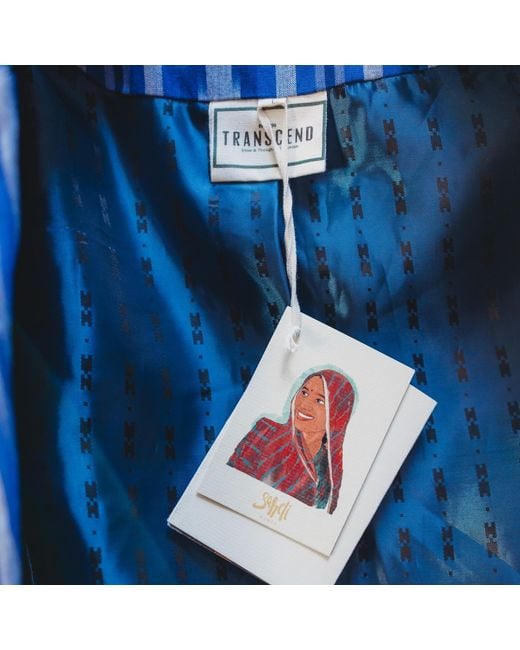 Transcend Blue Aliyah Blazer