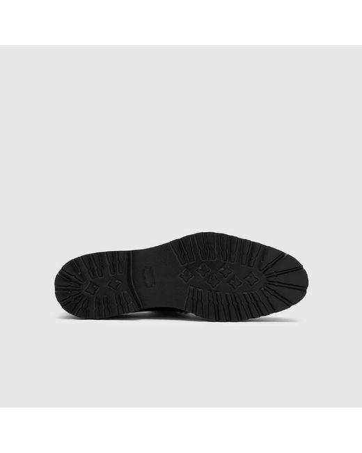 Ilvi Black Jadira Buffalo- Deer Leather Daily Shoe for men