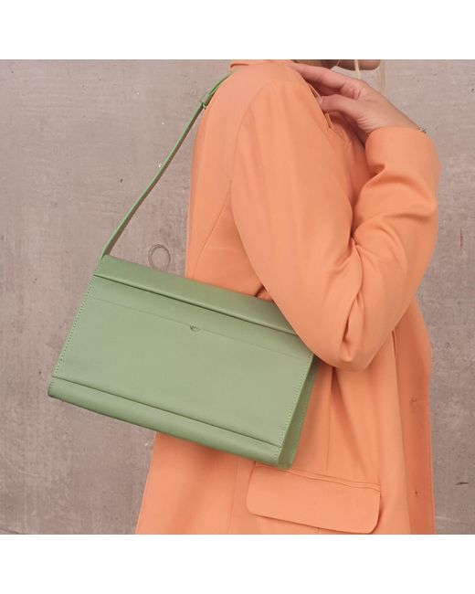 godi. Green The Christy Handmade Adjustable Shoulder Bag