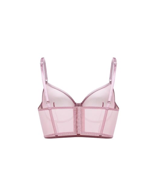 Zhilyova Pink Unnamed Corset Bra
