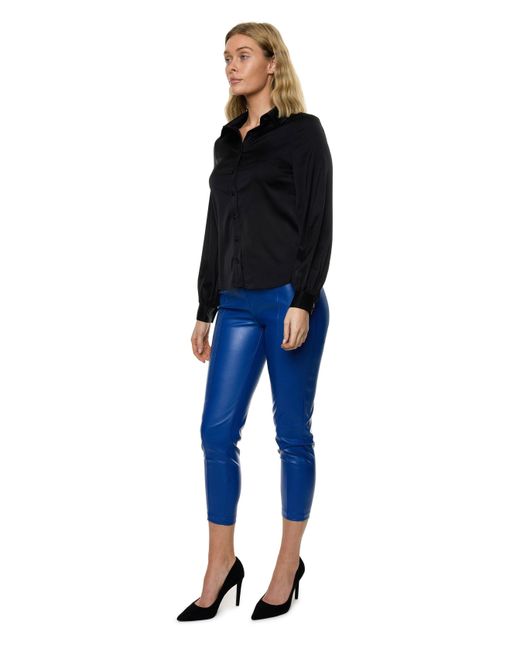 Carloslines Blue Button Down Long Sleeve Shirt