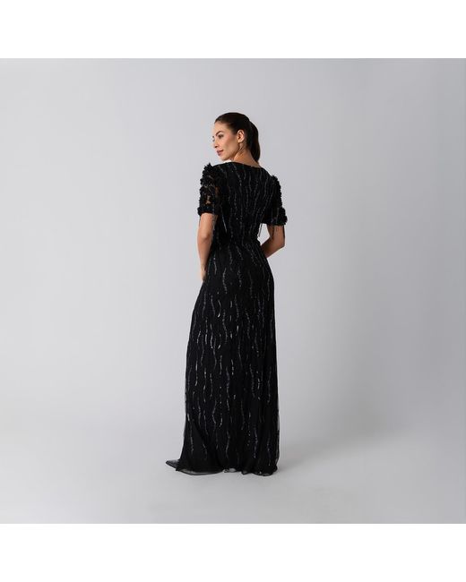 Raishma Black Francesca Gown