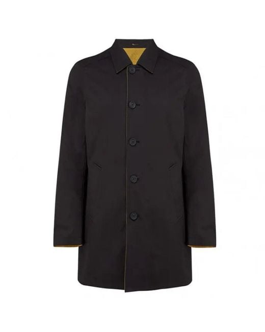 Guards London Yellow Montague Reversible Raincoat for men