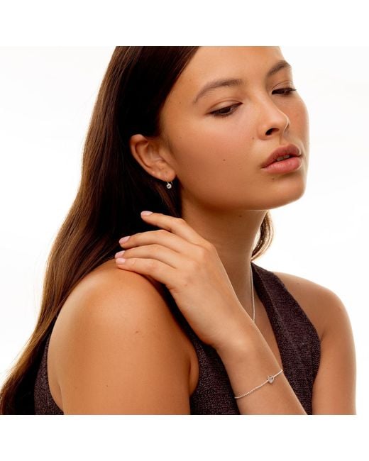 Dower & Hall Metallic Topaz Dewdrop Earrings