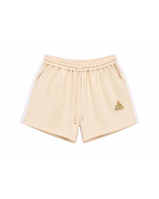 Chic Urban Natural Neutrals Core Stripe Performance Short