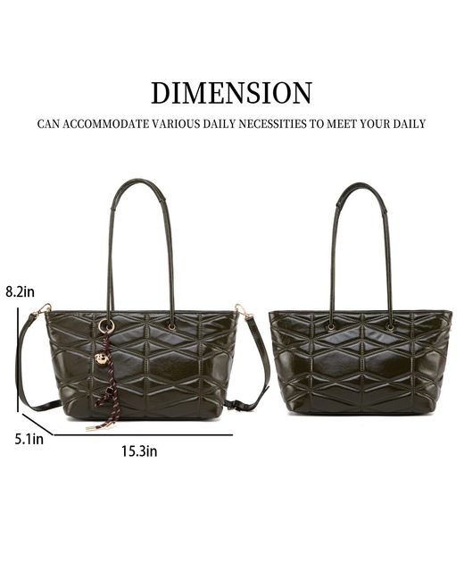 Mkf Collection - J'omor Black Karen Tote Bag