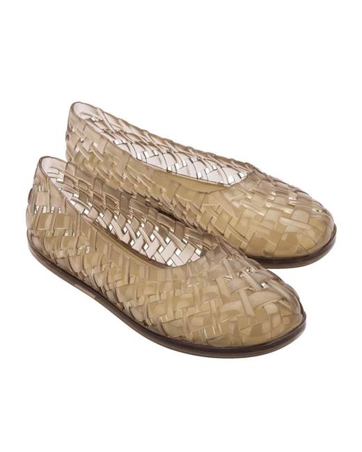 Melissa Natural Neutrals Possession Ballerina