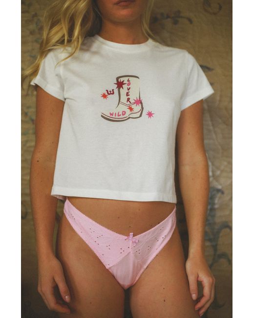 Wild Lovers Pink Louna Brief Multipack