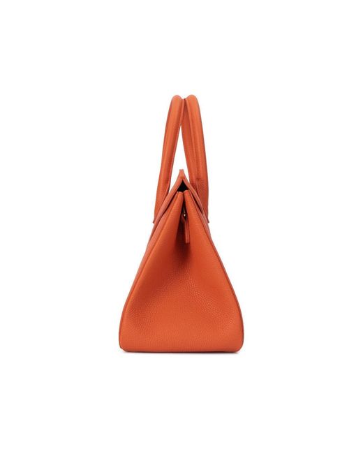 Xxiii Orange Scallop Tote