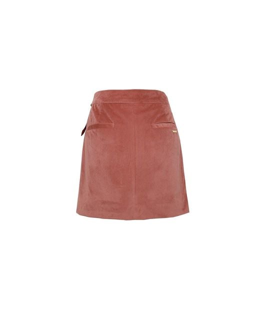Emma Wallace Red Kizzy Mini Skirt