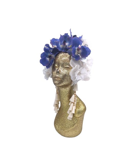 Julia Clancey Blue Orchid Cybele Chacha Ivory Band