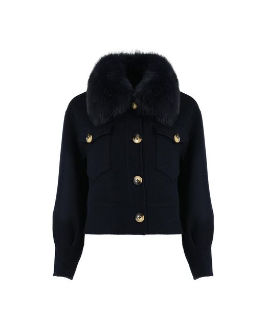 Hortons England Black Hampstead Cashmere Jacket