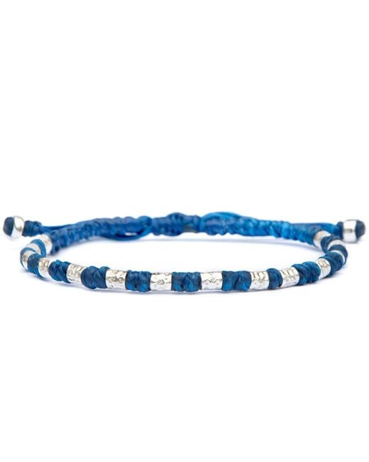 Harbour Uk Blue Yule Viking Rope Bracelet for men