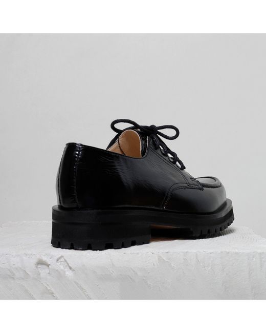 Mafalda Black Catarina Patent Loafer