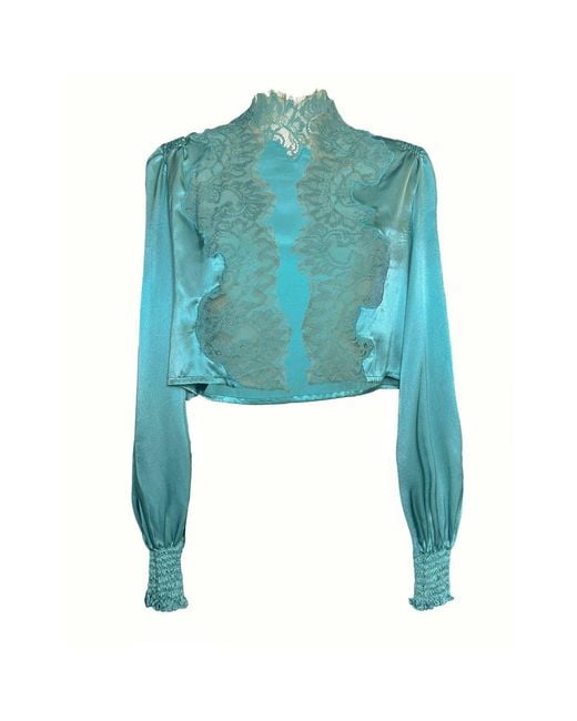 Natalia Petruch Blue Eloise Jacket