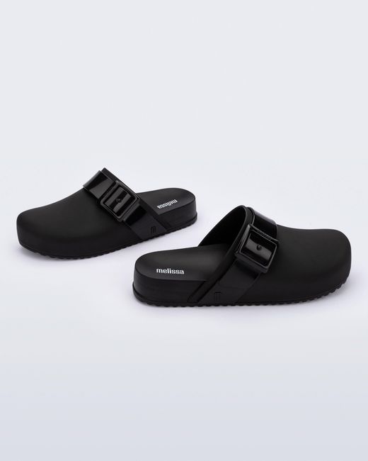 Melissa Black Cozy Clog