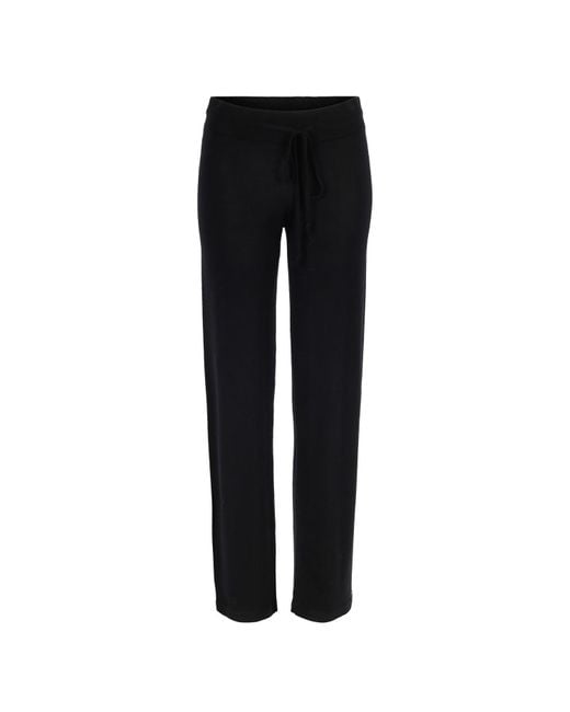 tirillm Black Andrea Merino Wool Trouser