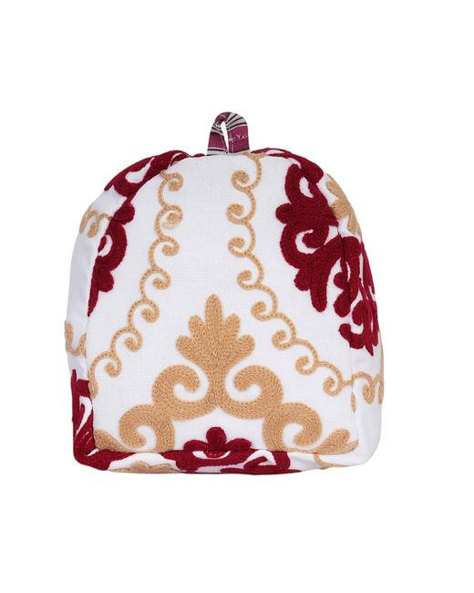 Conscious Yoga Collective Red The Suzani Three Piece Travel Set