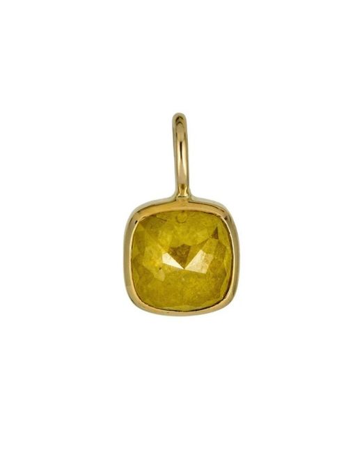 Rahul's Jewels Yellow Sanctum Haven Pendant -14 Karat With Genuine Diamond