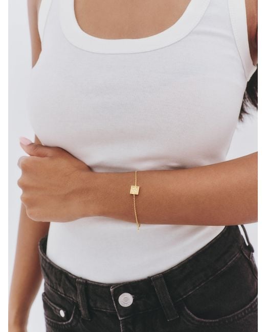 Kouree Metallic 'One Of A Kind' Fixed Charm Bracelet