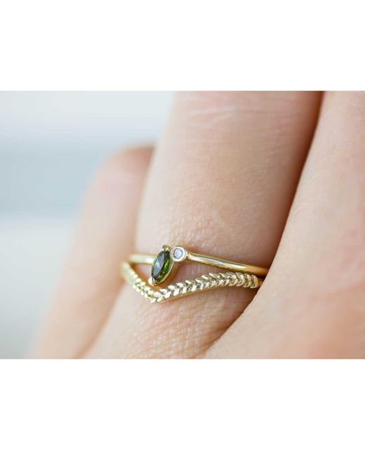 Lee Renee White Wheat Ring