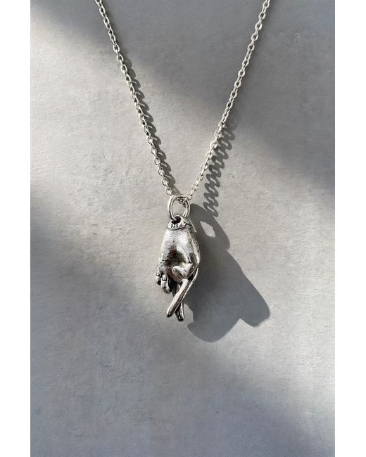 Astor & Orion Metallic Good Luck Charm Necklace Sterling