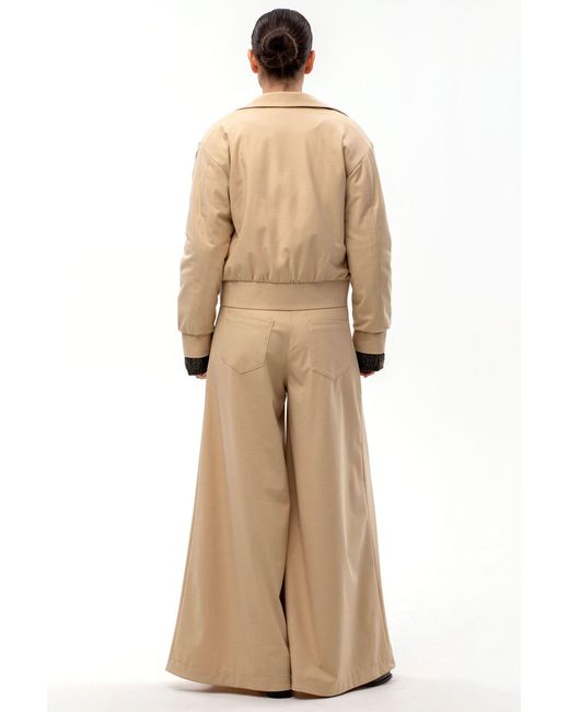 Maison Bogomil Natural Bomber Jacket