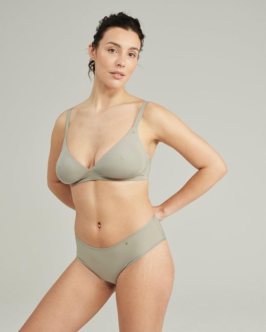 Nudea Gray The Stretch Easy Does It Bralette