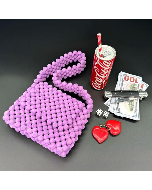 Le Sept Purple Alabama Bag