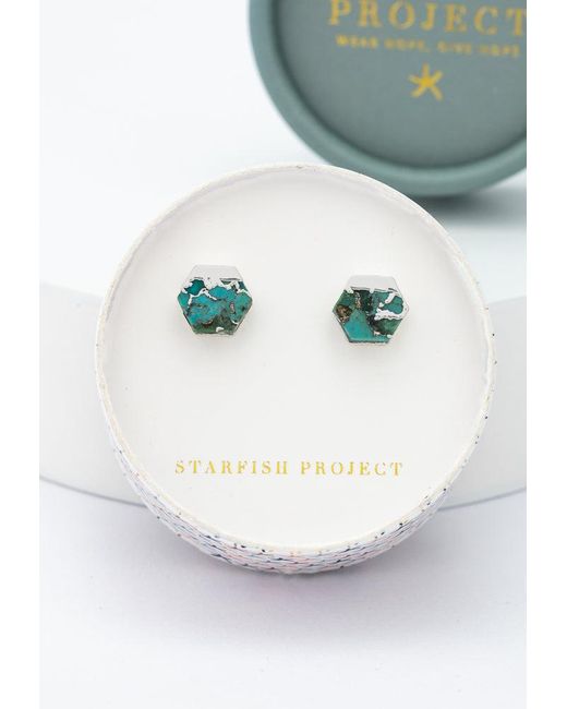 Starfish Project Green Oasis Studs
