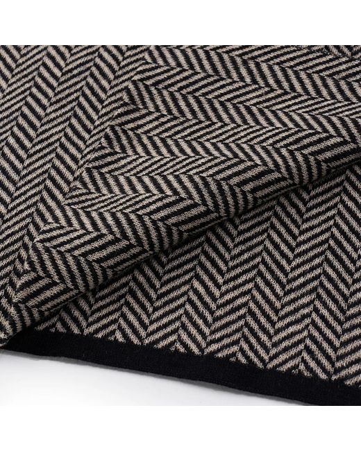 Mohair&Angora Gray Mohair Shawl Lycia for men