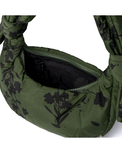 Lefrik Green Biwa Micro Bag Floral
