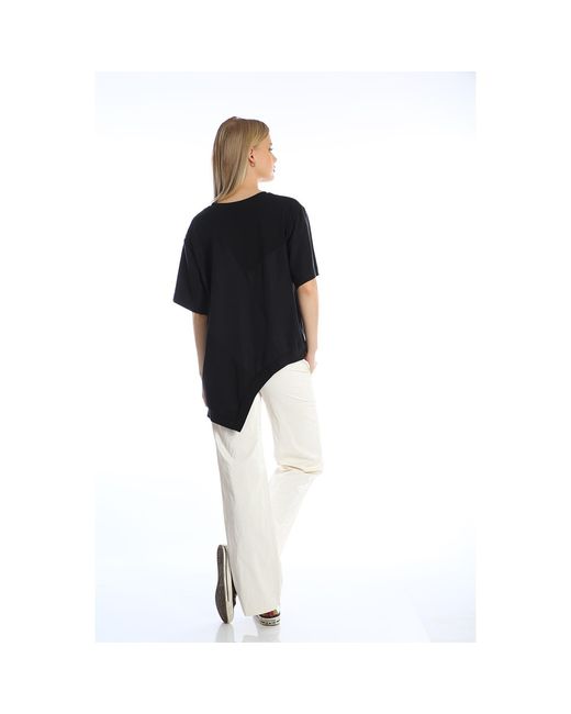Silvia Serban White Whet Look Trousers