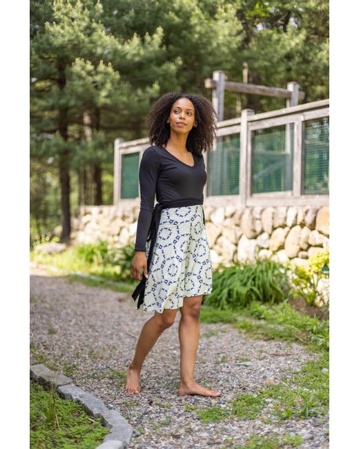 FORZA CAVALLO White Neutrals Classic Horse Wrap Skirt
