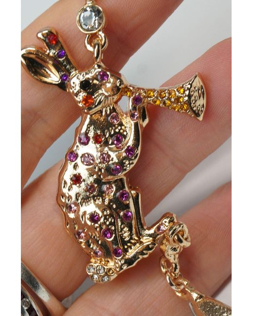 Natalia Petruch White Mystic Rabbit Earrings