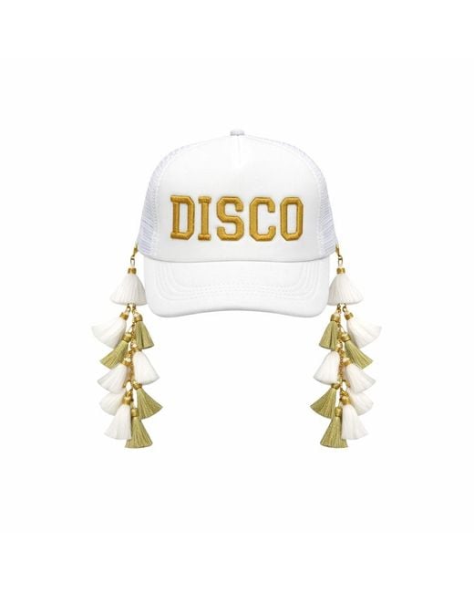 Julia Clancey Metallic Disco Luxe Chacha Trucker Cap