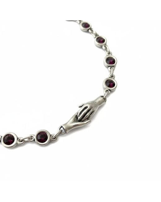 By Virgo Metallic Velune Necklace