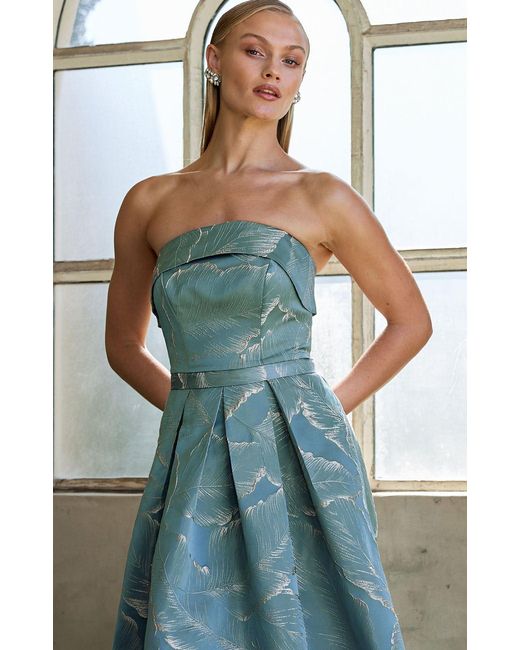 SACHA DRAKE Green Atelier Bolero & Gown Set