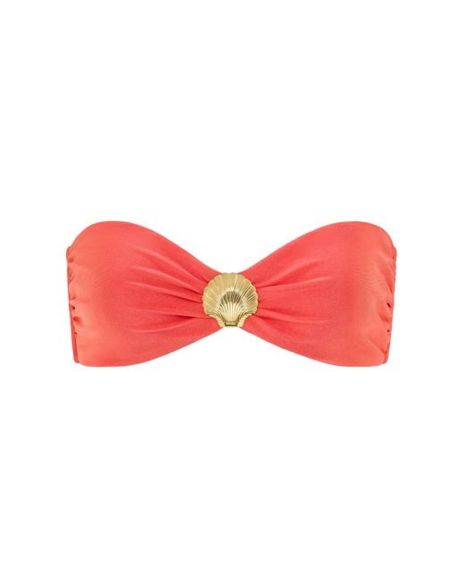 Adriana Pappas Designs Red Capri Top Coral Quartz