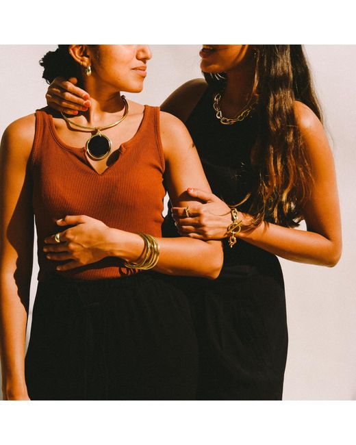 Lala Salama Metallic Tamima Choker