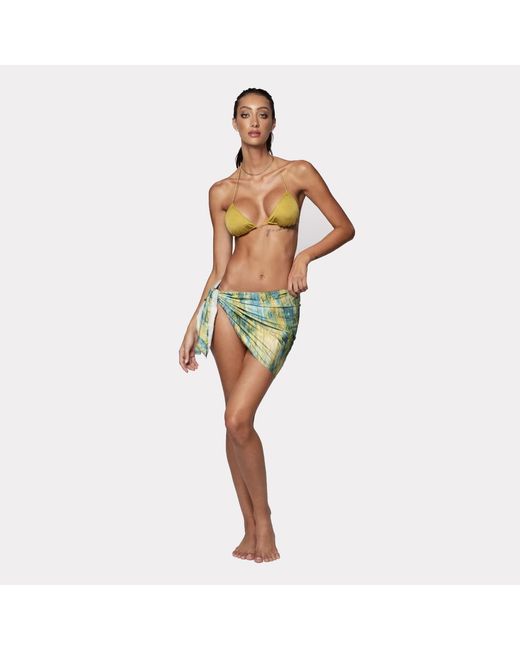 Cherina Beachwear Llc Blue Cia Sarong